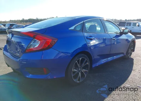 2021 Honda Civic Sport z USA, uszkodzony, nr VIN 2HGFC2F89MH547555